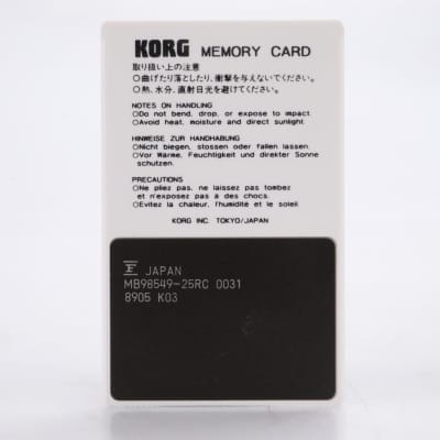 Korg MSC-3S / MSC-03 Drums 1 PCM Data Card for Korg M1 #44178 image 6