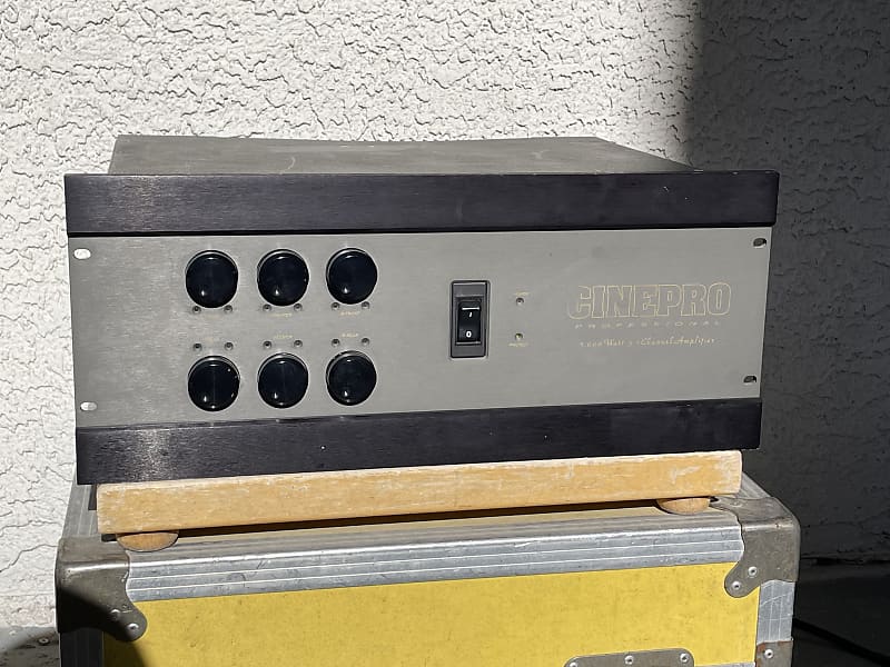 Vintage Cinepro 3K6 Professional Stereo Home Theater Power Amplifier  2000  			