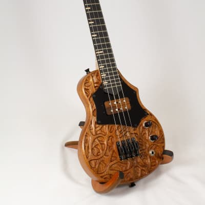Sparrow 3D Carved Roots Tenor Steel String Electric Ukulele (Built to order, ships in 14 days) image 7