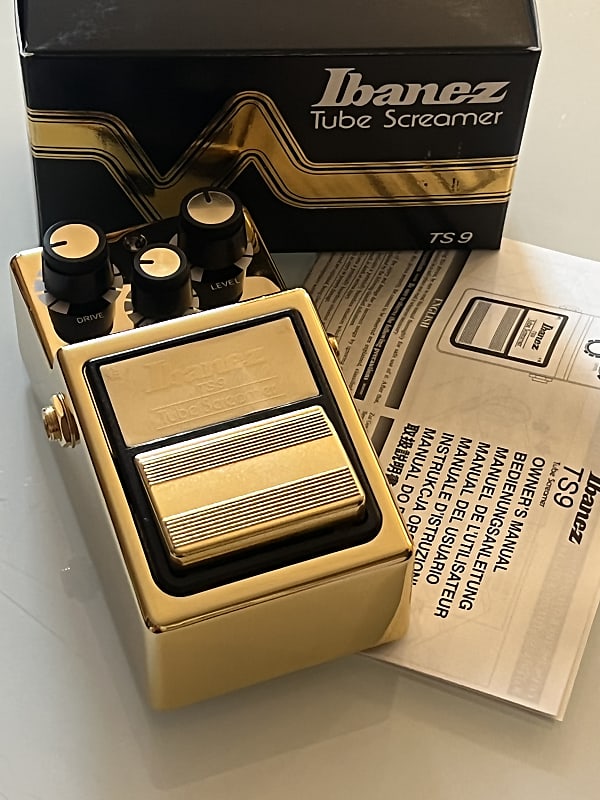 Ibanez Limited Edition TS9 Tube Screamer Gold 2019 | Reverb