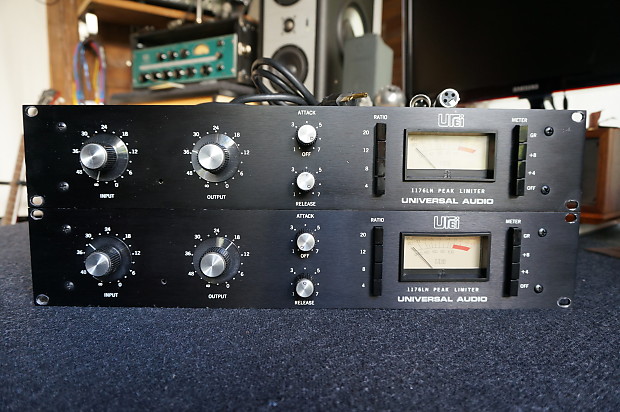 Urei Universal Audio 1176LN Rev. F Limiting Amplifier Stereo Pair image 1