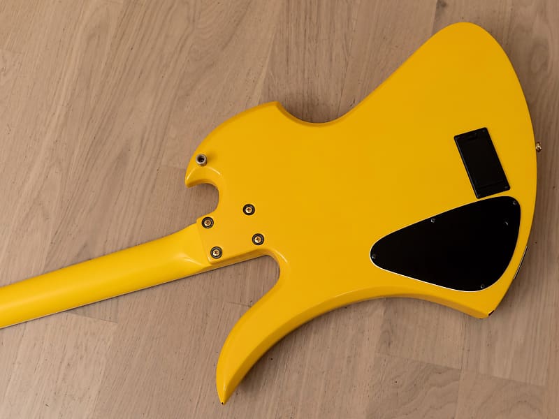 Burny Mockingbird MG-145S HY Hide X Electric Guitar Yellow