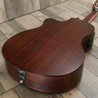 Crafter HC-270CE/N  Nylon String Electro Cutaway Acoustic guitar, Satin Natural image 6