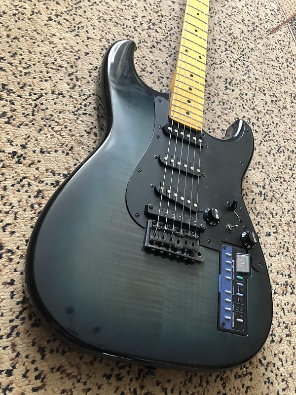 80's Casio PG-300 vintage MIJ electric guitar with built-in