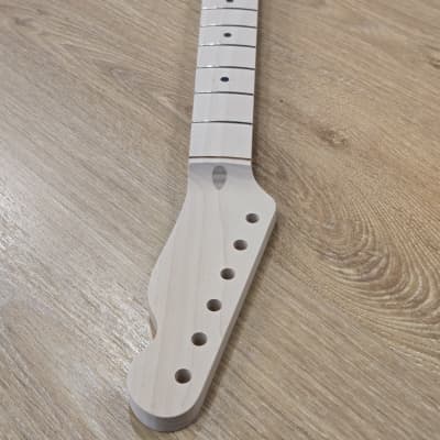 Goldo Tele Maple 21 Frets Unfinished Neck image 3