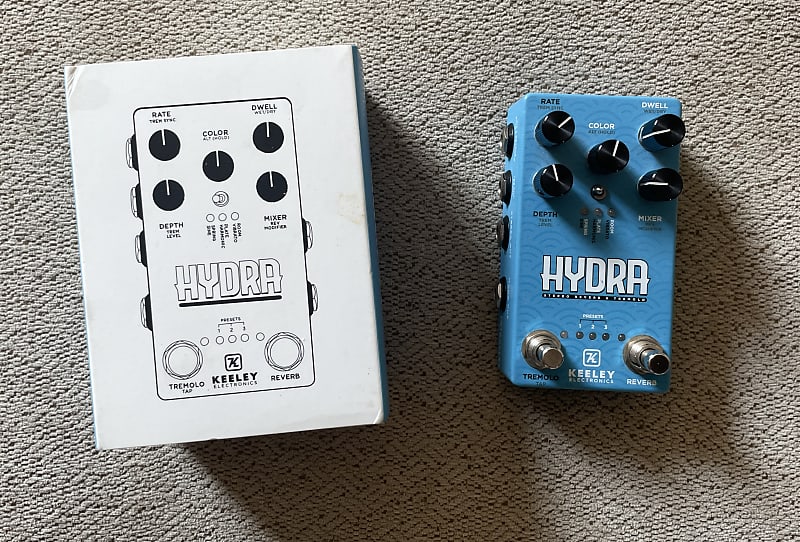 Keeley Hydra Stereo Reverb & Tremolo