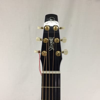 Seagull Artist Peppino Signature CW Acoustic Guitar, Bourbon Burst w/ TRIC Case image 3