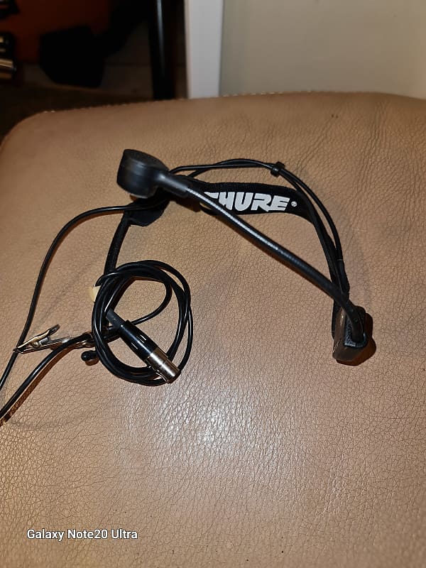 Shure WH20XLR Cardioid Dynamic Headset Mic with XLR Connector 2008 - Present - Black image 1