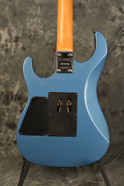 Washburn MG-340 1990s Lake Placid Blue HSH Floyd Super Strat