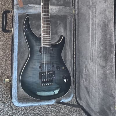 ESP LTD H3-1000 deluxe electric guitar Floyd rose Seymour Duncan pickups tkl case image 14