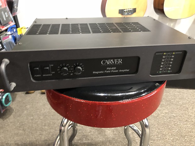 CARVER PM-600 PAパワーアンプ 業務用パワーアンプ カーバー Carver PM-600 Magnetic Field Power Amplifier (AS IS