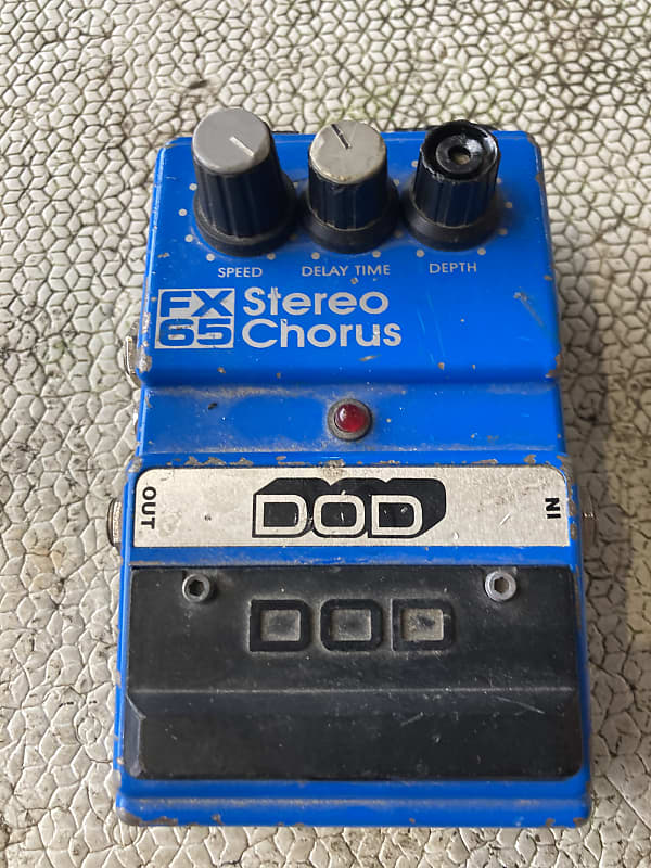 DOD FX65 stereo chorus pedal Reverb