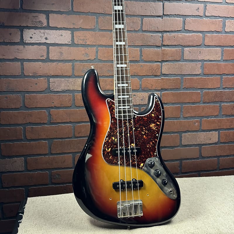 Woodcraft 4 String JB Custom Built Electric Bass Guitar | Reverb