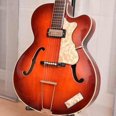 Höfner 455 S E1 – 1962 German Vintage Archtop Jazz Guitar for sale