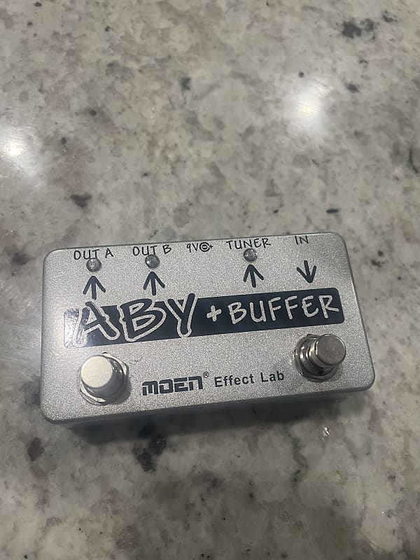 ABY Pedal With Buffer And Tuner Out. | Reverb