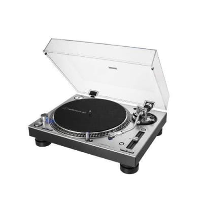 Audio Technica AT-LP140XP Direct-Drive Professional DJ Turntable (Silver) image 2