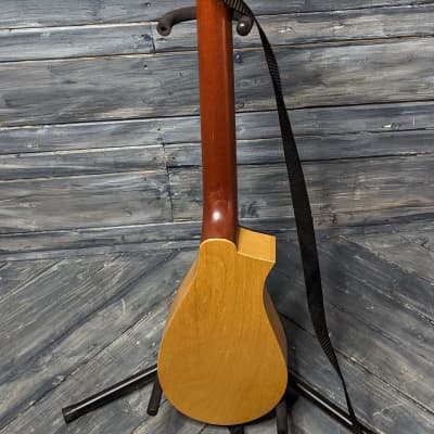 Used Vagabond Left Handed Acoustic Travel Guitar image 8