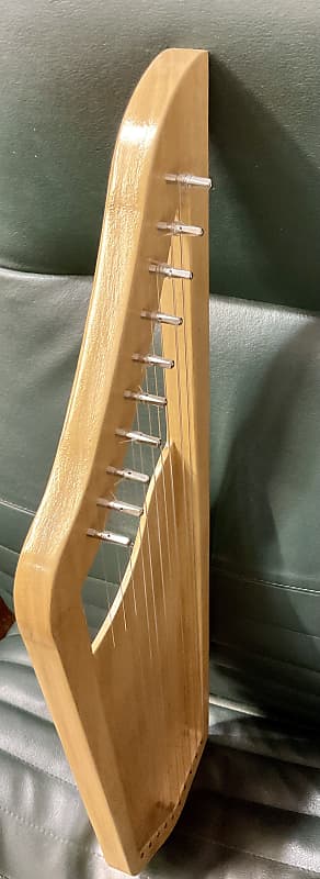 Aila 10 String Pentatonic Lyre Harp w/ Instruction Manual image 1