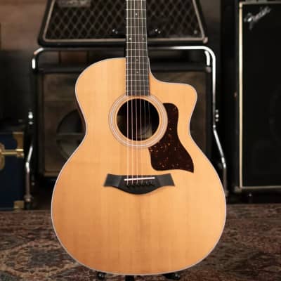Taylor 214ce Acoustic/Electric Guitar with Gig Bag image 2