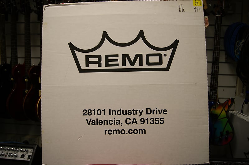 Remo Ambassador 24" coated bass drum skin image 1