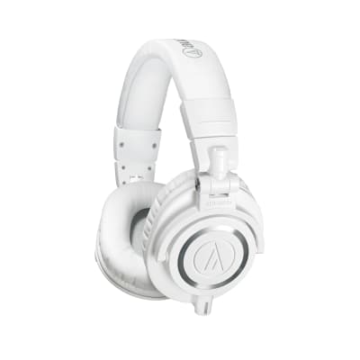 Audio-Technica ATH-M50x Professional Monitor Headphones - White image 1