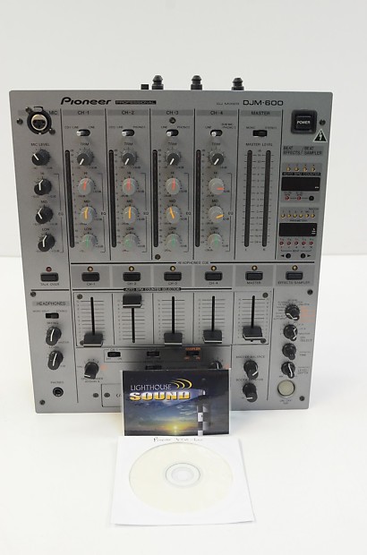 Pioneer DJM-600 4-Channel Professional DJ Mixer DJM600 | Reverb