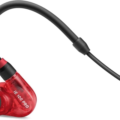 Sennheiser Professional IE 100 PRO Wireless Dynamic In-Ear Monitoring Headphones, Red image 5