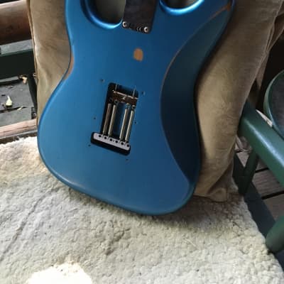 Fender 60's Road Worn Series Stratocaster 2021 - Lake Placid Blue image 4