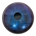 Idiopan Dominus 14 Inch Tunable Steel Tongue Drum With Pickup   Sapphire Blue