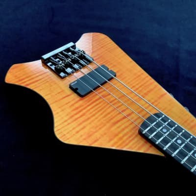 JD Guitars 2023  CB-1,  Compact Bass-1 Solar Flare image 7