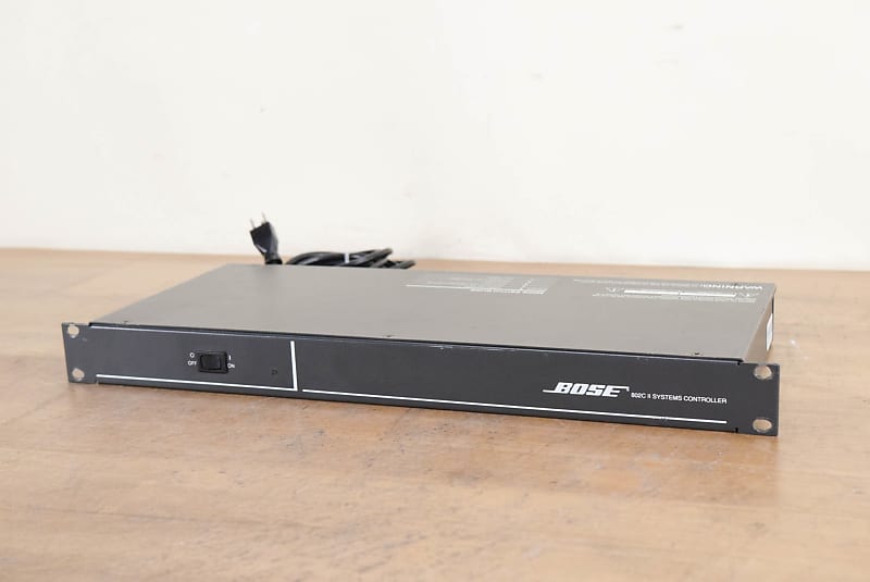 BOSE 802C Ⅱ システムコントローラー Bose 802C ii System Controller Rare Black Rackmount 802CII