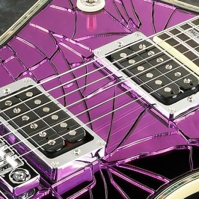 Ibanez Paul Stanley PS2CM Limited Purple Mirror Kiss image 5