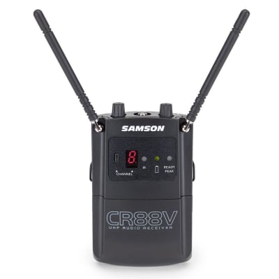 Samson Concert 88 Camera UHF Wireless Lavalier Microphone System, Includes CR88V Micro Receiver, CB88 Beltpack Transmitter, LM10 Lavalier Microphone, image 8