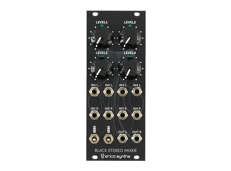 Erica Synths Black Stereo Mixer V3
