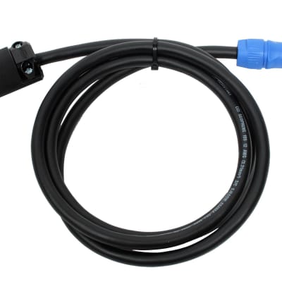 Elite Core PC14-AM-10 Neutrik PowerCon to Edison Male Power Cable, 10' image 1