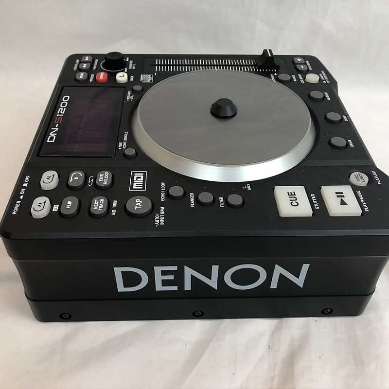 Denon DN-S1200 Compact DJ CD/Media/USB Player/Controller Serato Tracktor  Midi