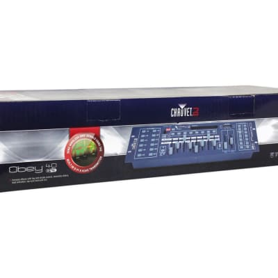 Chauvet DJ Obey 40 D-Fi 2.4 Wireless DMX Controller D-Fi & MIDI + (4) DMX Cables image 6
