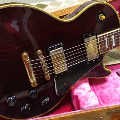 【Final Pr】1980 Tokai LC60 Single Cut Custom Wine Red Made in Japan Vintage Guitar LC-60 Love Rock WR image 3