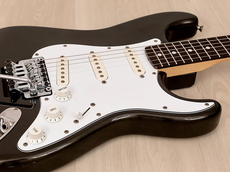 1989 Fender Contemporary Stratocaster ST-362F Black Sparkle 1989 Fender Contemporary Stratocaster ST-362F Black Sparkle