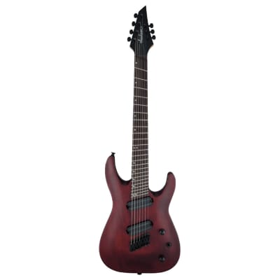 Jackson X Series DKAF7 Dinky Arch Top Multi-Scale Guitar - Stained Mahogany image 2