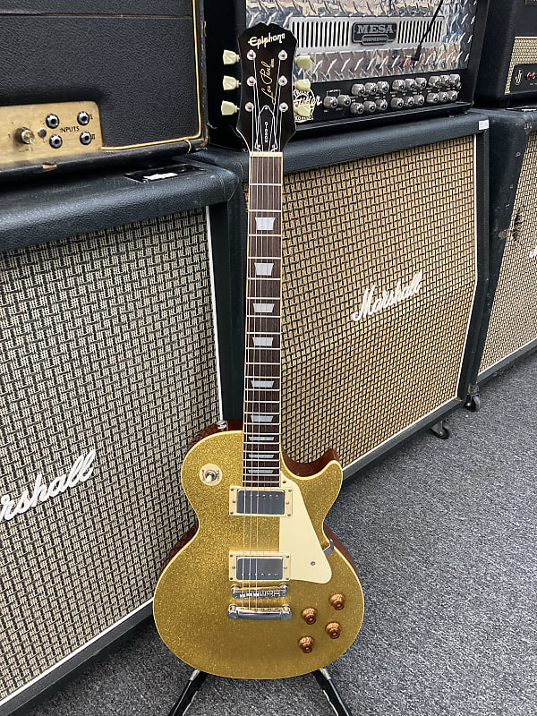 Epiphone Les Paul Standard Limited Edition - Gold Sparkle With