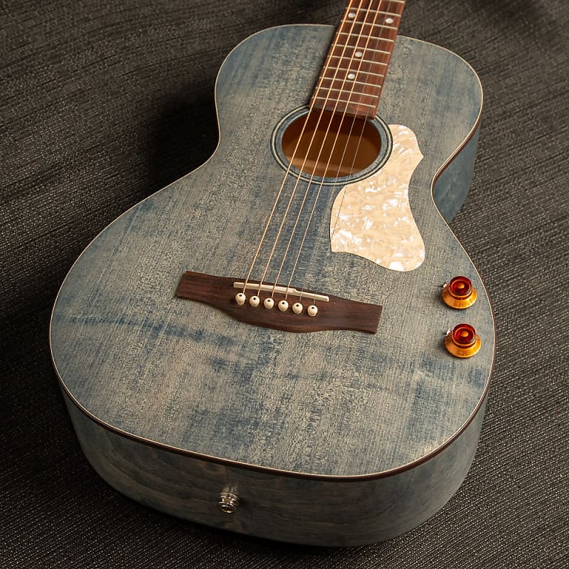 Art & Lutherie Roadhouse Parlor Q-Discrete Denim Blue | Reverb