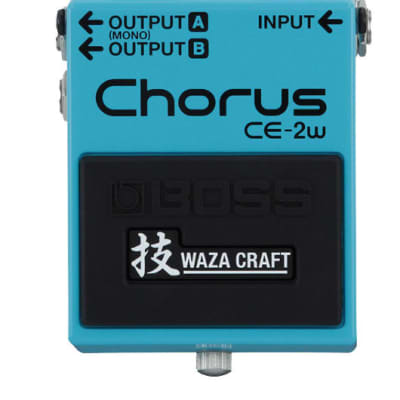 Reverb.com listing, price, conditions, and images for boss-ce-2w-chorus-waza-craft