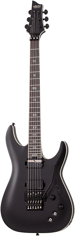 SCHECTER E-Gitarre, SLS Elite C-1 FR S Evil Twin, Satin Black image 1