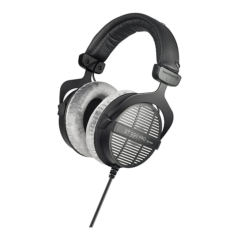 Beyerdynamic DT 990 PRO Ear Studio Monitor Headphones (250 OHM, Gray) image 1