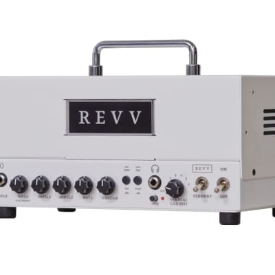 REVV D20 20-Watt Guitar Amp Head- White image 1