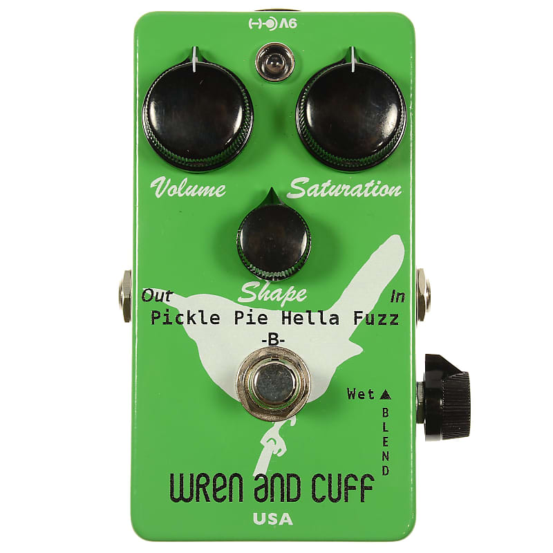 Wren and Cuff Pickle Pie Bass Fuzz Effects Pedal