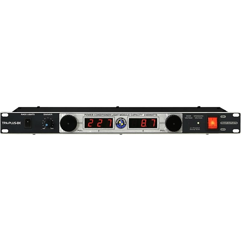 New Topp Pro TPA-PLUS-BK Power Conditioner Black Surge Protector