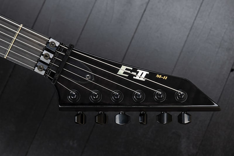 ESP E-II M-II FM STBLK - See Thru Black