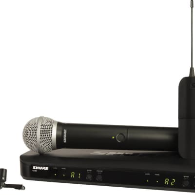 Shure BLX1288/CVL Dual Channel Wireless Combo System, H10 Band image 1